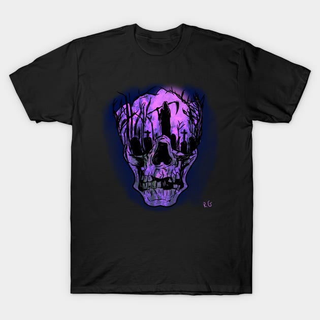 The Reaper T-Shirt by RG Illustration